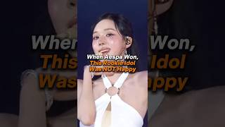 When Aespa Won This Rookie Idol Was Not Happyaespa cortiz hybe kpop kpopshorts kpopnews