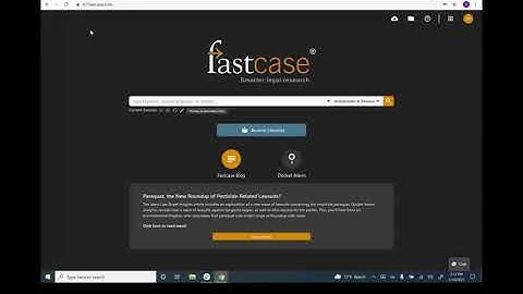 Search Connectors and Boolean: Casemaker 4 to Fastcase