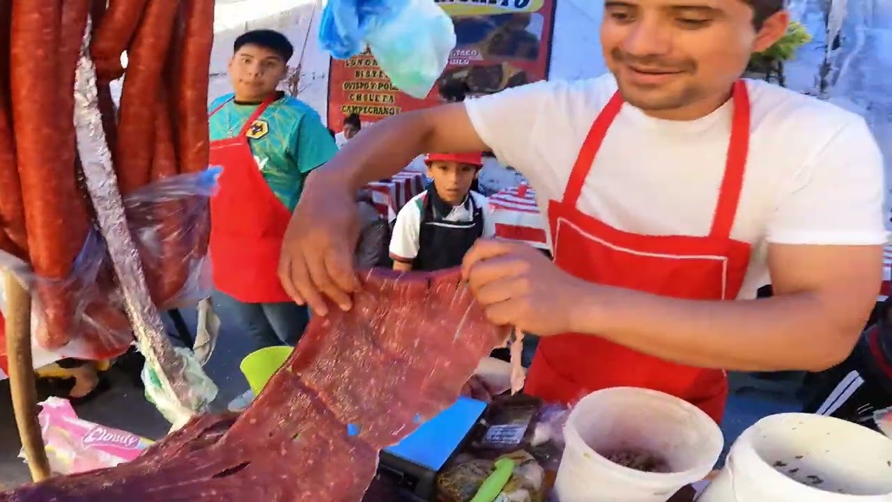 TIANGUIS DE TEMIXCO (LUNES)/CECINA, LONGANIZA, BARBACOA, TACOS ACORAZADOS Y ALGO MAS