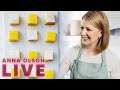 How to make the loveliest lemon squares  livestream w anna olson