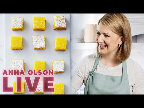 How to Make the Loveliest Lemon Squares! | LIVESTREAM w/ Anna Olson