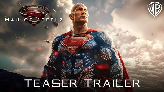 Man of Steel 2 - Teaser Trailer (2026) | The Rock as Superman. Black Adam vs superman