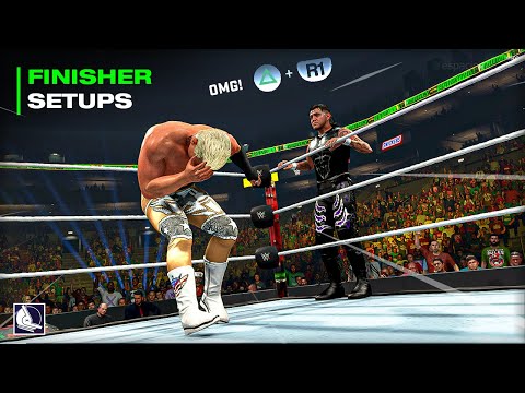 These Finisher Setups in WWE 2K23 Are INSANE! TOP 20