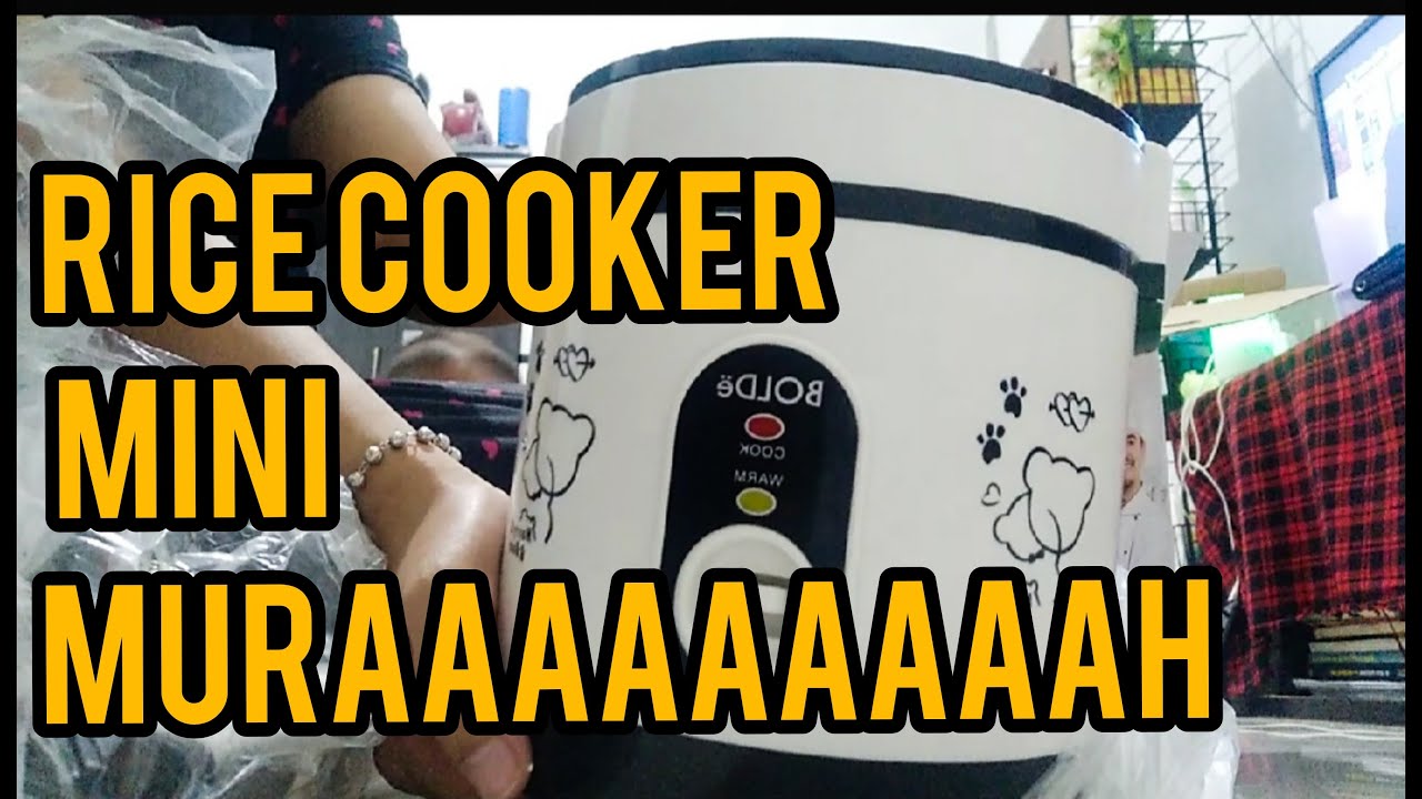 RICE COOKER MINI MURAAHHHHH !!!!! UNTUK MPASI BAYI MEREK BOLDE YouTube