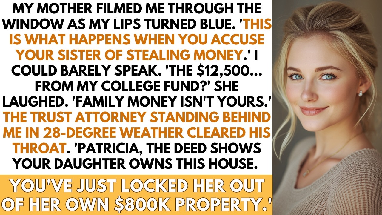 My Parents Let Me Get Hypothermia—Didn't Know I Own The $800K House...