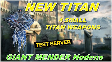 War Robots - 🔥🔥New Titan Nodens Test Server INSANE POWER⚡⚡ BYE AO MING