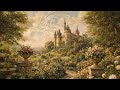 Relax &amp; Calm 🌿 Enchanted Castle Garden Waterfall | Peaceful Nature Sounds