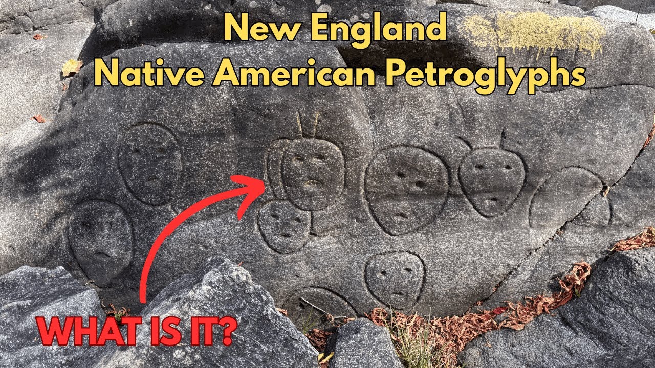 Загадочные петроглифы найдены в Новой Англии (Беллоуз-Фолс, Вермонт)