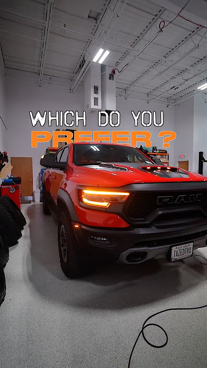 Cold Start - RAM RHO vs RAM TRX