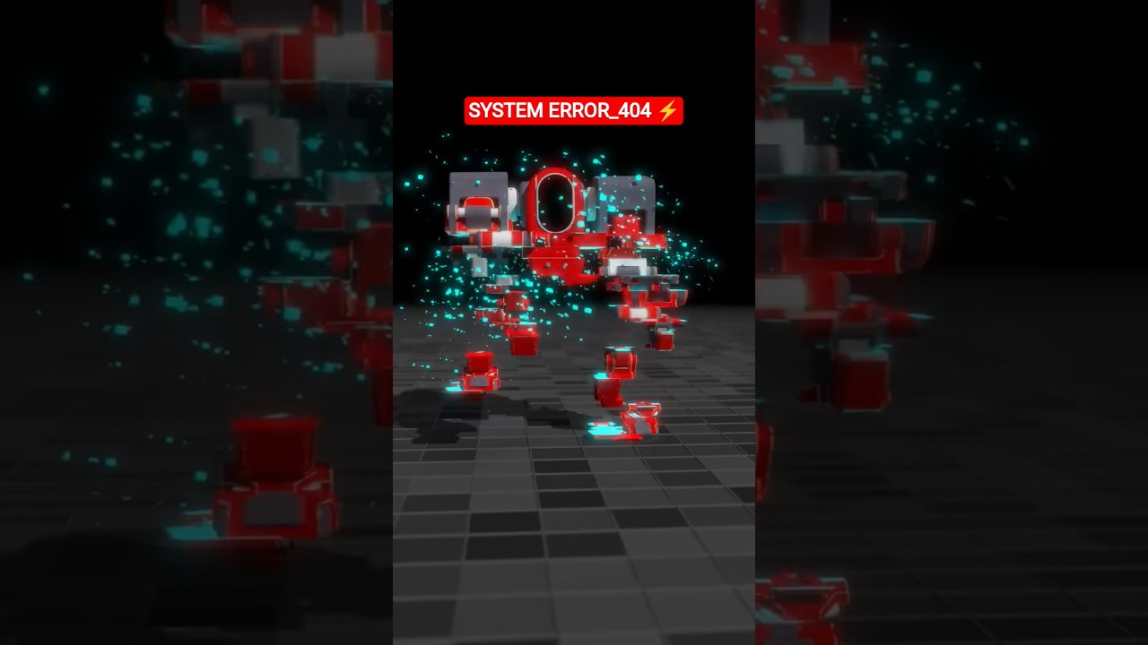Cinematic 3D Glitch Effect in Houdini #houdinifx #simulation #vfx