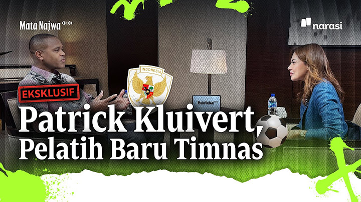 [EXCLUSIVE] Patrick Kluivert, New National Team Coach | Mata Najwa