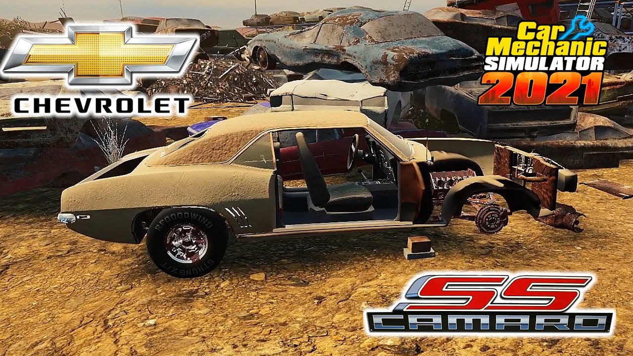 Chevrolet Camaro SS Restoration - Car Mechanic Simulator 2021 - Drag Racing DLC