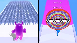 Join Blob Clash 3d Vs Layer Man 3d 🌀🧟😈👤 New All Levels Android iOS Gameplay Episode 58 screenshot 5