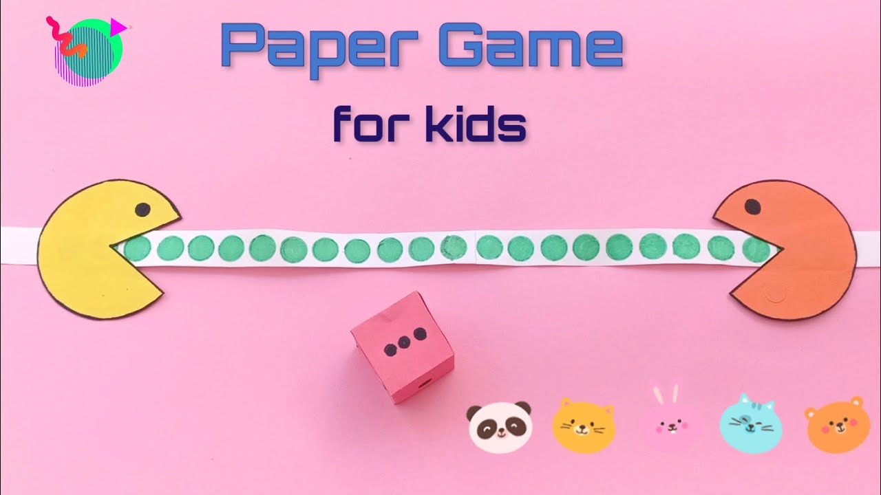 DIY Paper Board Game, How to make a Board Game