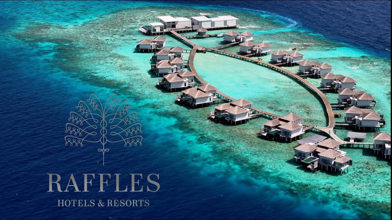 Raffles Maldives Aerial Video