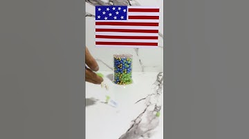 Reversed Satisfying Beads ASMR 💛❤️ #reverse #satisfying #beads #asmr #shorts