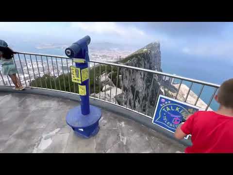 HOLTZMAN IS ON THE ROCKS, THE ROCK OF GIBRALTAR 7-7-22