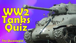 Name the iconic tanks of World War 2 quiz screenshot 1