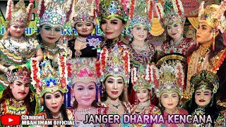 Live, Seni Janger DHARMA  KENCANA Glondong, Lakon: Damar wulan Dadi Ratu. Lokasi Banjar Licin