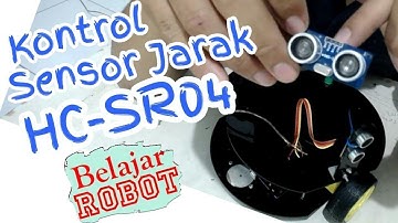 Kontrol Sensor Jarak HC SR04 - Tutorial Arduino Indonesia #19  2019