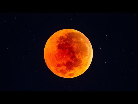 Timelapse Total Lunar Eclipse 2018 July 28th