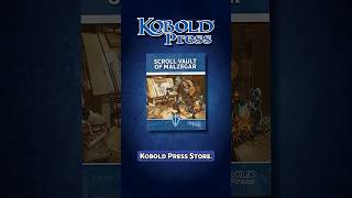 Unlock the Scroll Vault of Malzegar #dnd #ttrpg #koboldpress