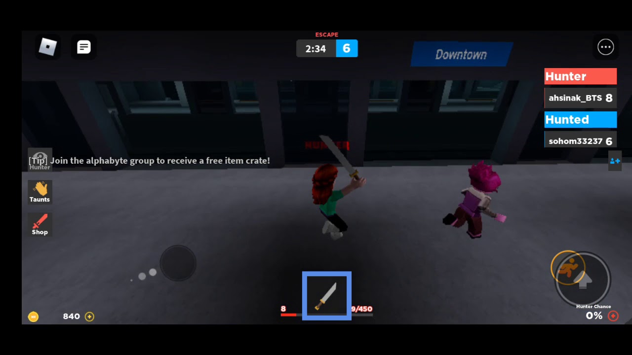 Roblox Manhunt Game YouTube 