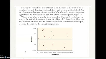 AP Stats Residual Plots