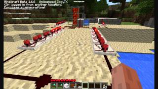Minecraft Mod Light - Piston Mod