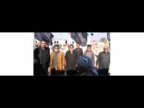 وفد مكتب المرجع الكبير الشيخ بشير النجفي دام ظله في طريق يا حسين الرفاعي