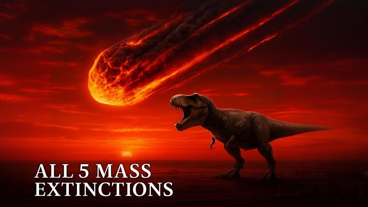 All 5 Mass Extinctions Explained — And How Life Survived Them - YouTube