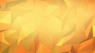 Abstract Polygon Golden Background - Moving Background