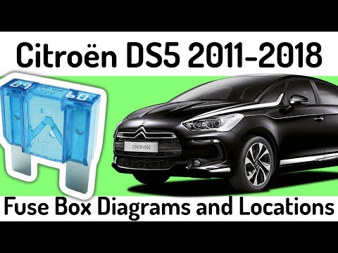 2011 2018 Citroen DS5 Fuse Box Diagrams And Fuse Panel Locations