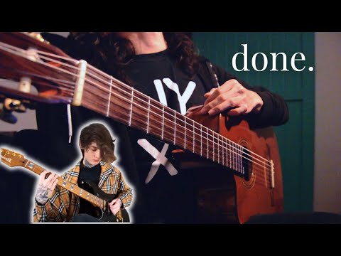 Learning how to play "Goose" by Polyphia...