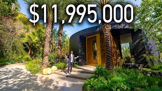 Touring a Tropical Mansion in the Hollywood Hills!