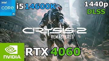Crysis 2 Remastered | i5 14600K + RTX 4060 | 1440p / RT / DLSS