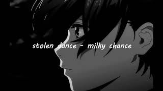 stolen dance - milky chance (sped up & reverb)