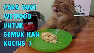Cara Buat Wetfood Untuk Gemuk Kan Kucing