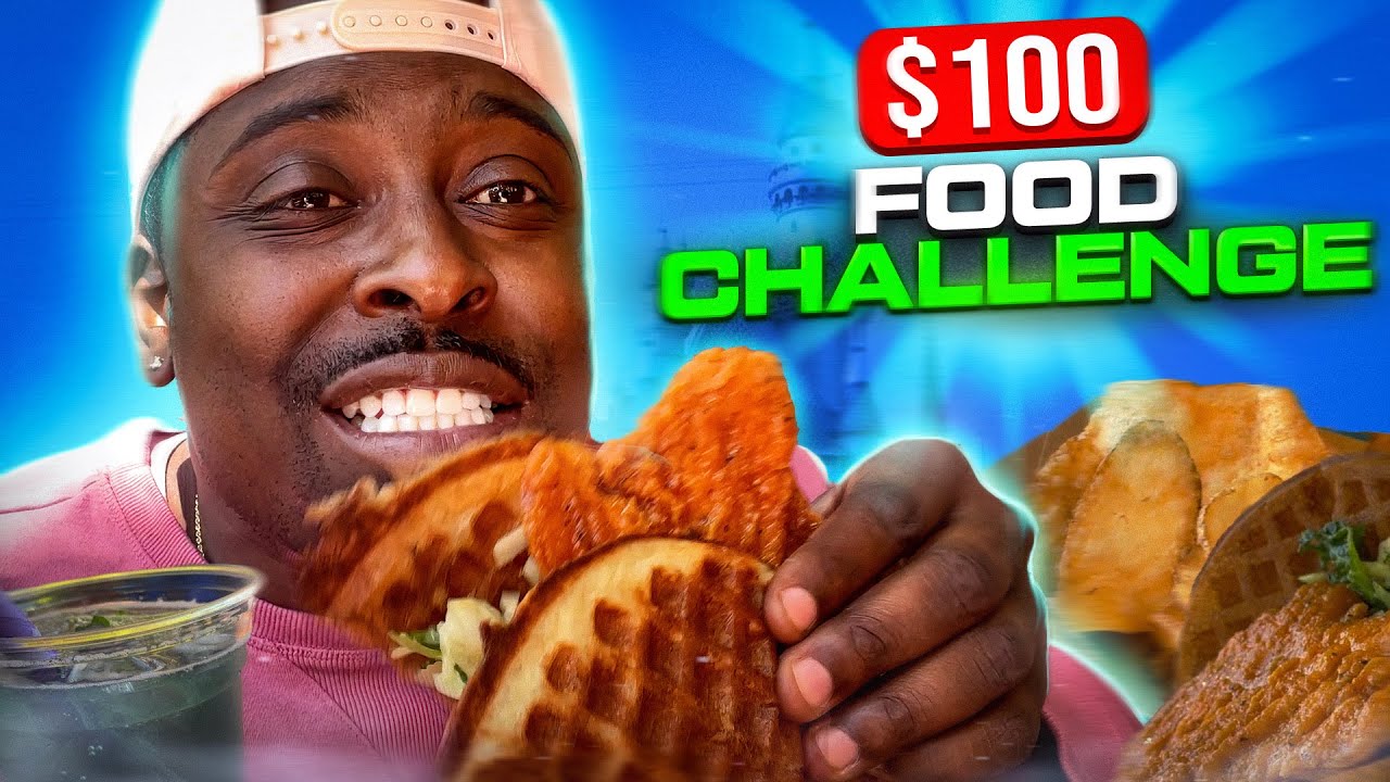 Spending $100 On Food At Disney's Magic Kingdom 2023 - Can I Eat EVERYTHING?