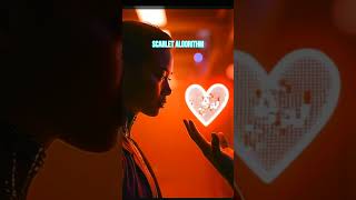 Forbidden love between human and machine—in scarlet code #cyberpunk #synthwave