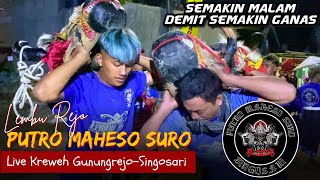 Download lagu DEMIT GANAS🔥MAHESO SURO LEMBU REJO KALAP HOROR SEMAKIN MALAM SEMAKIN MENCEKAM 