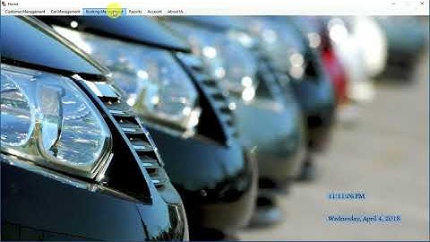 Car Rental System