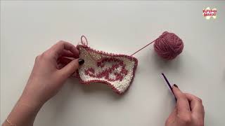 how to duplicate stitch + FREE cursive stitch chart alphabet ✨