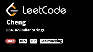 LeetCode 854. K-Similar Strings