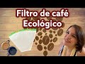 Filtro de café reutilizável, ecologicamente correto, fácil para iniciantes!