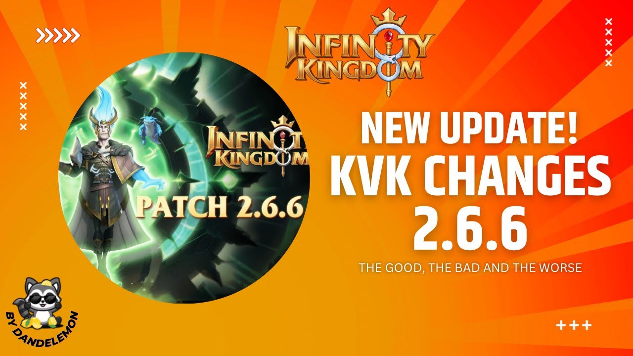 Infinity Kingdom New Version Patch Notes 2.6.6! Analysis YouTube