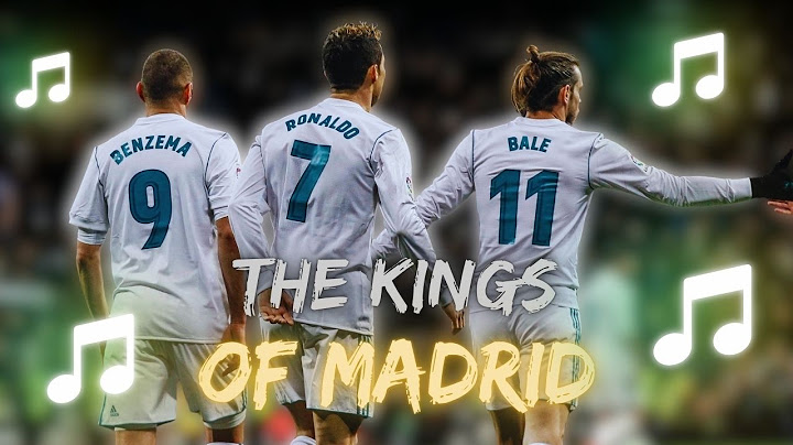 The Kings of Madrid – Ronaldo, Bale & Benzema | Legendary Song 🎶
