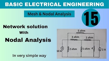 To find the branch currents using Nodal Analysis ||