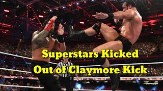 4 WWE Superstars Who Kickout of Claymore Kick