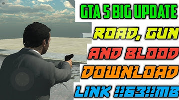 {V1.2}GTA 5 UNITY BIG UPDATE FOR ANDROID FULL INFORMATION!!BY TECHNICAL GAMER!!